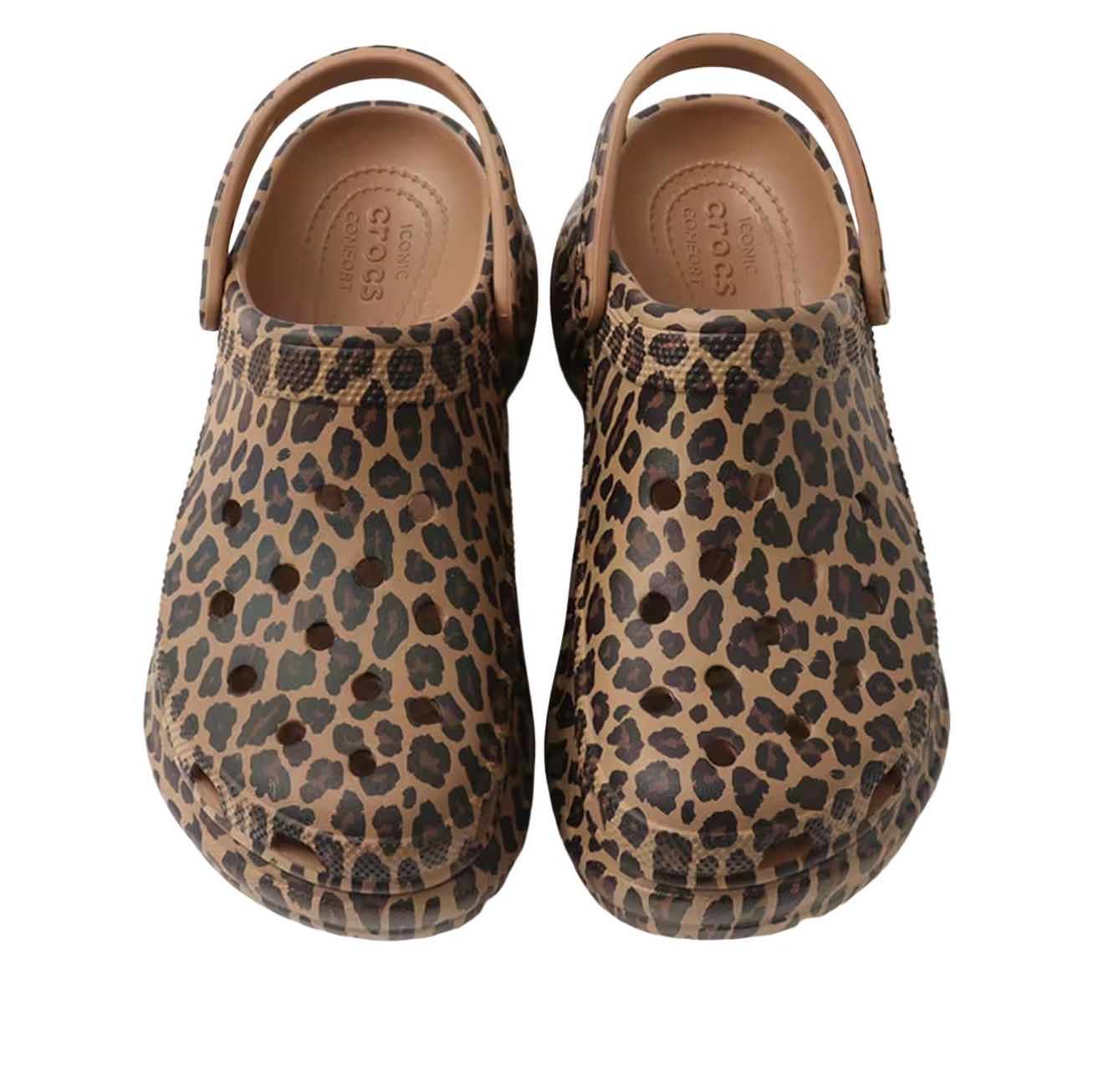 (WMNS) Crocs Bae Animal Clog 'Leopard' 211624-2LD