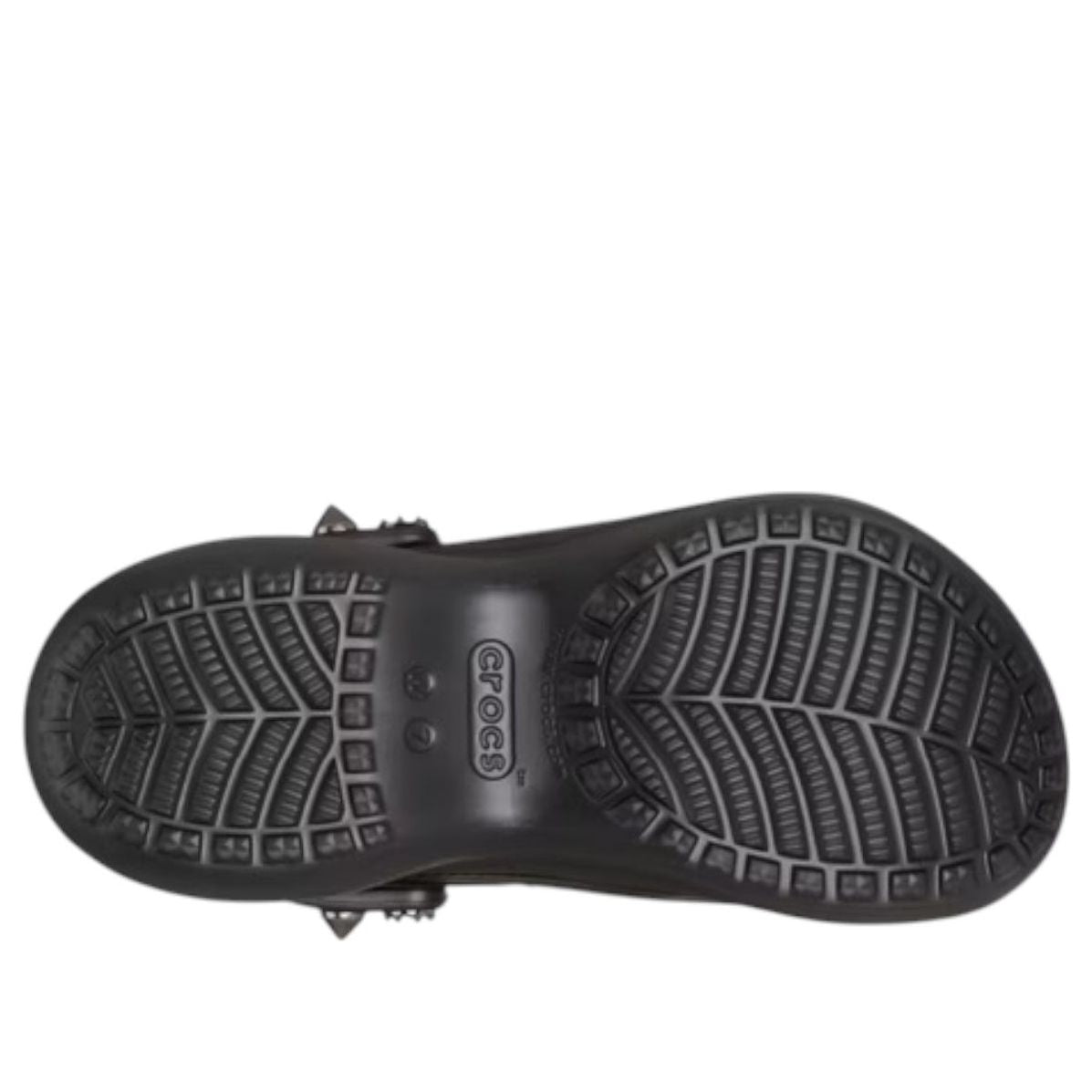 (WMNS) Crocs Bae Studded Clog 'Black' 211626-001
