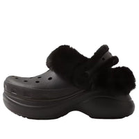 (WMNS) Crocs Bae Lined Clog 'Black' 211753-001