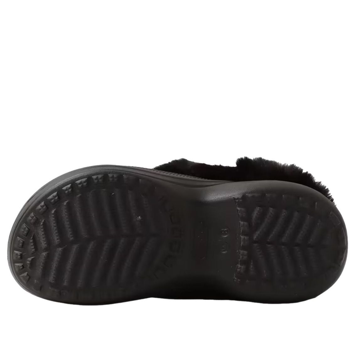 (WMNS) Crocs Bae Lined Clog 'Black' 211753-001