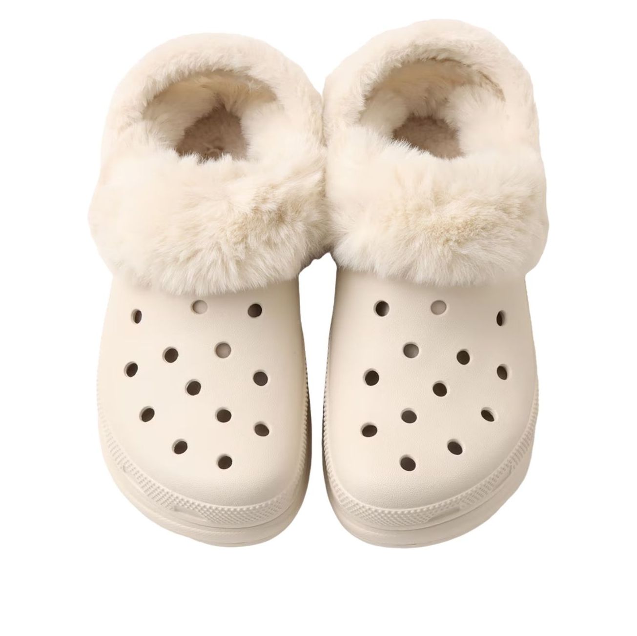 (WMNS) Crocs Bae Lined Clog 'Stucco' 211753-160