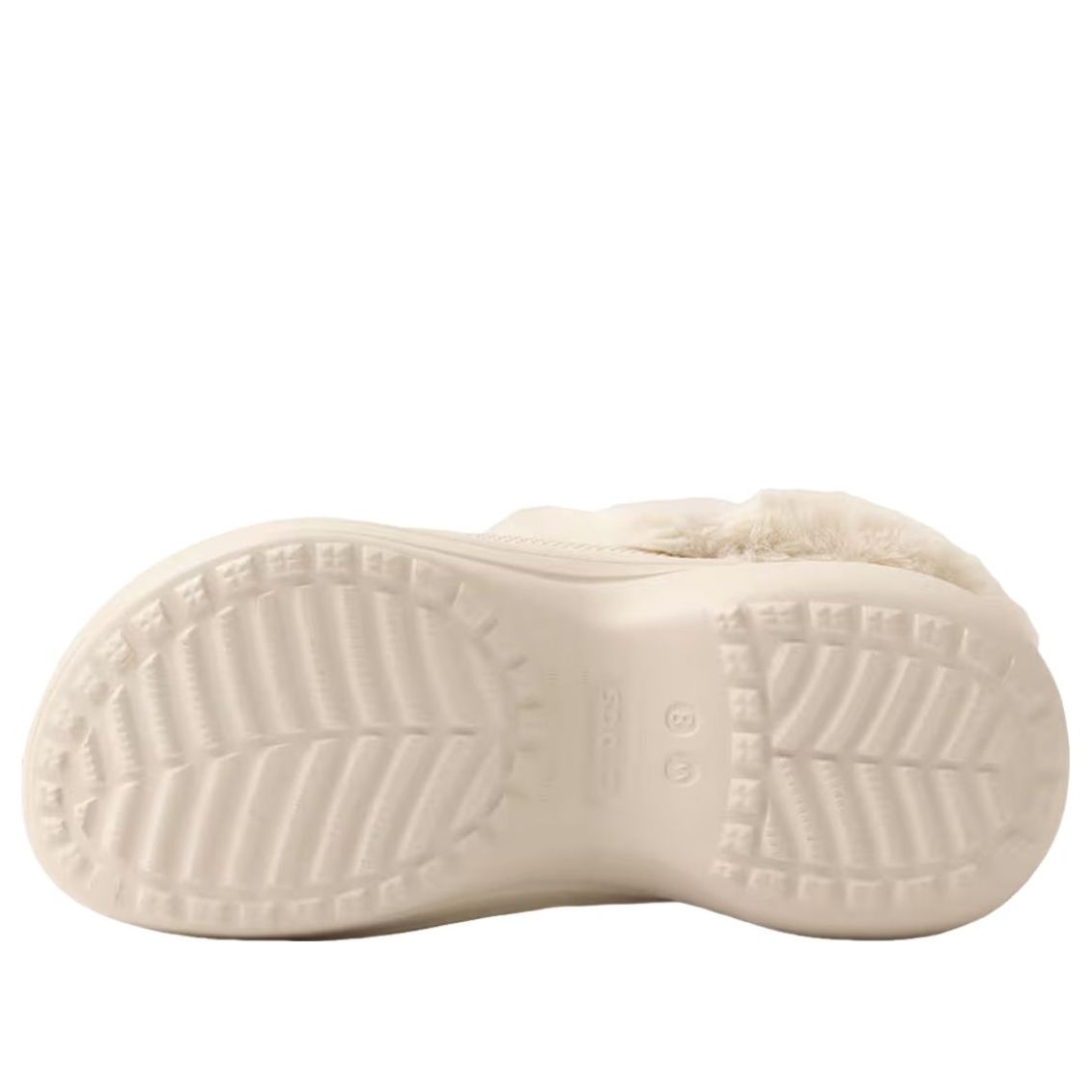 (WMNS) Crocs Bae Lined Clog 'Stucco' 211753-160