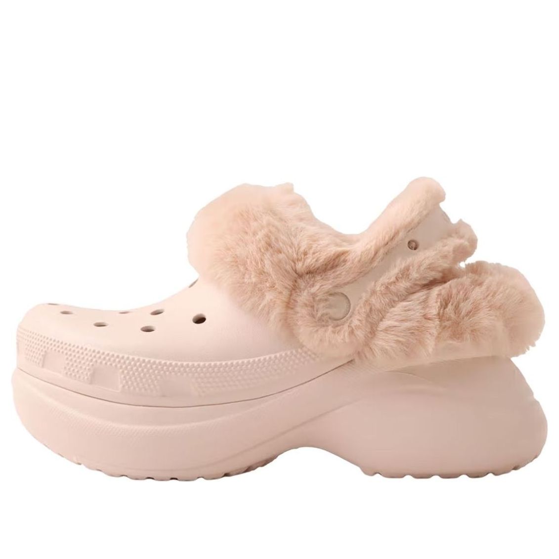 (WMNS) Crocs Bae Lined Clog 'Quartz' 211753-6UR
