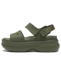 (WMNS) Crocs Soho Y-Strap Sandal 'Army Green' 211755-309