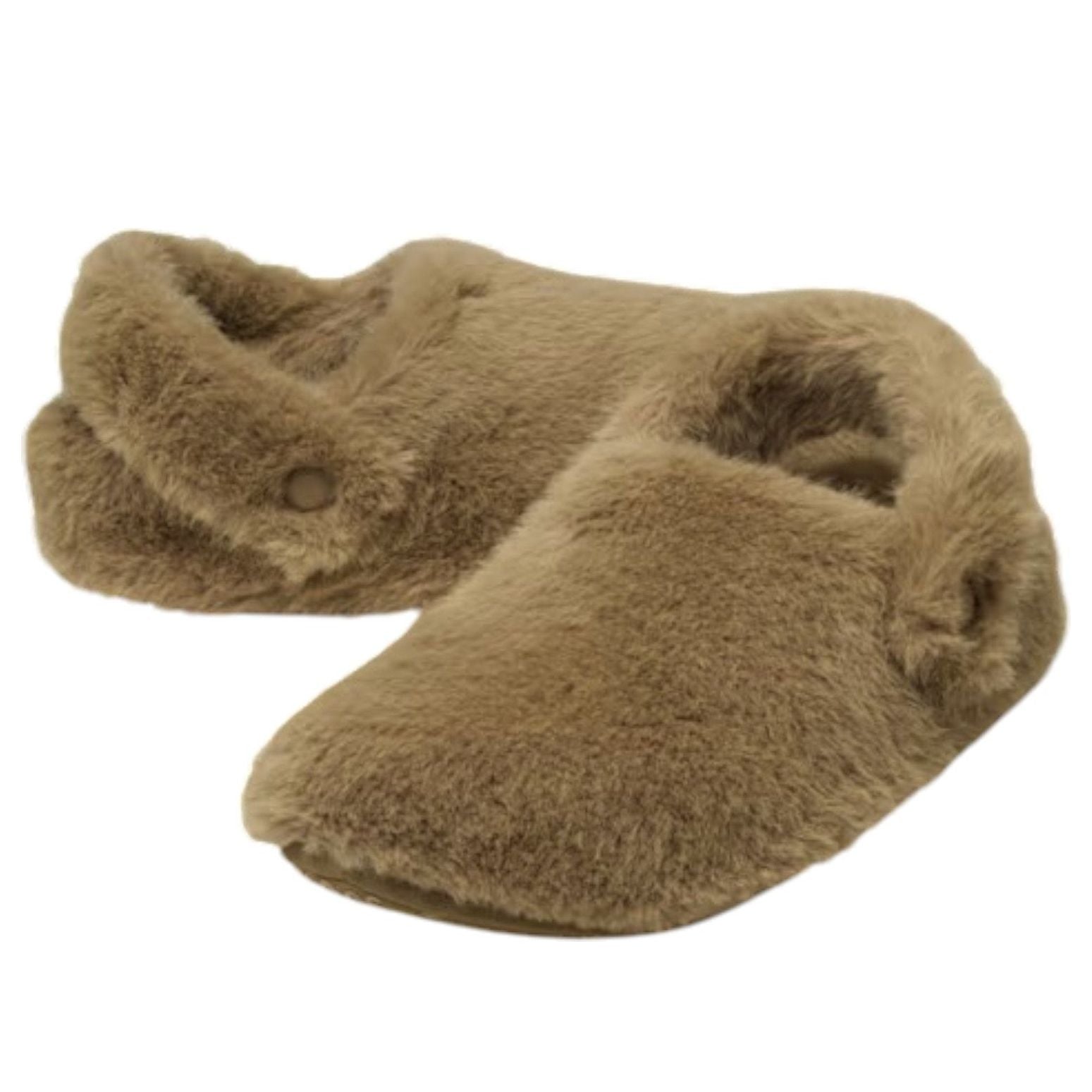 Crocs Classic Cozzzy Luxe Slipper 'Sepia' 211826-2EY
