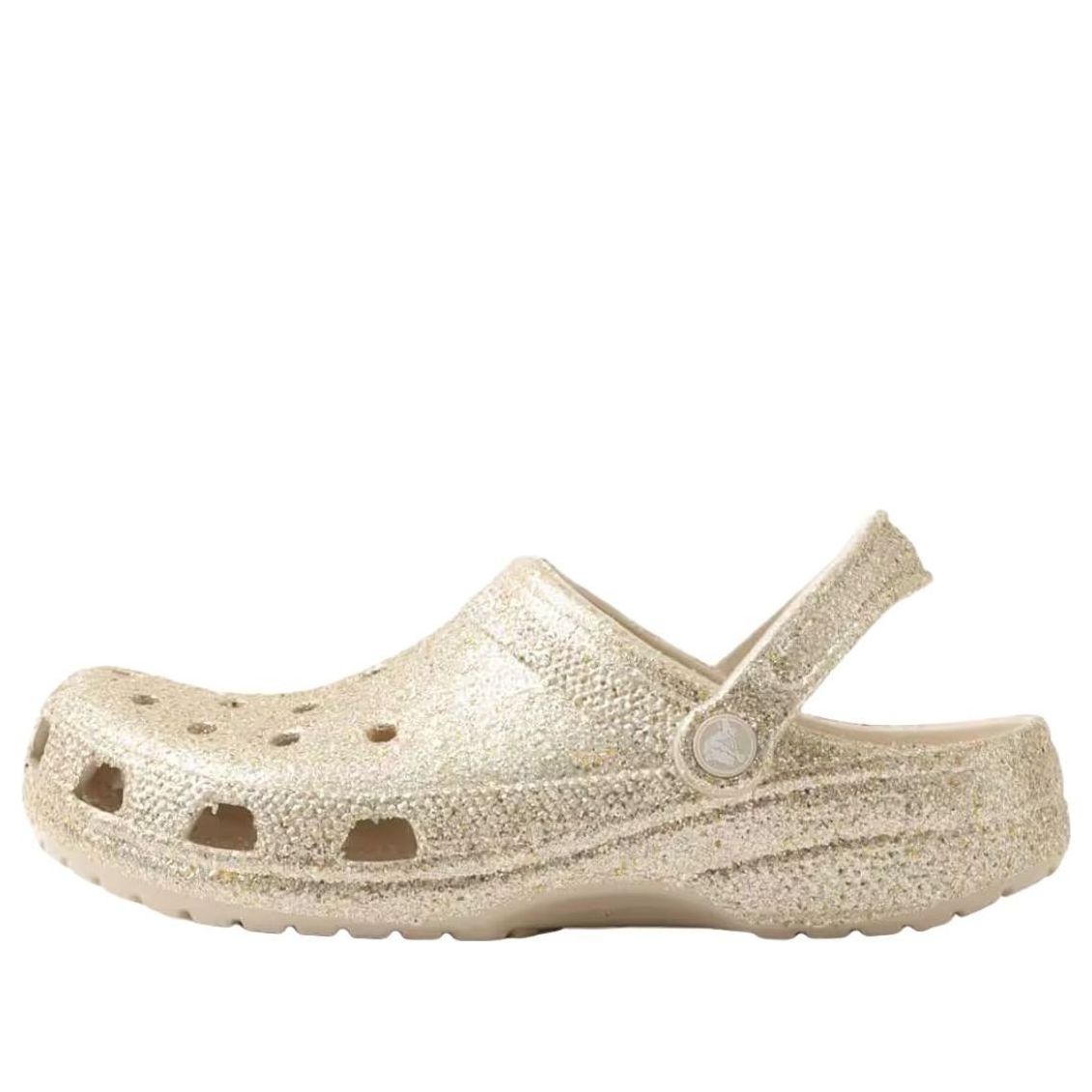Crocs Classic Chunky Glitter Clog 'Sandstone' 212049-0LH