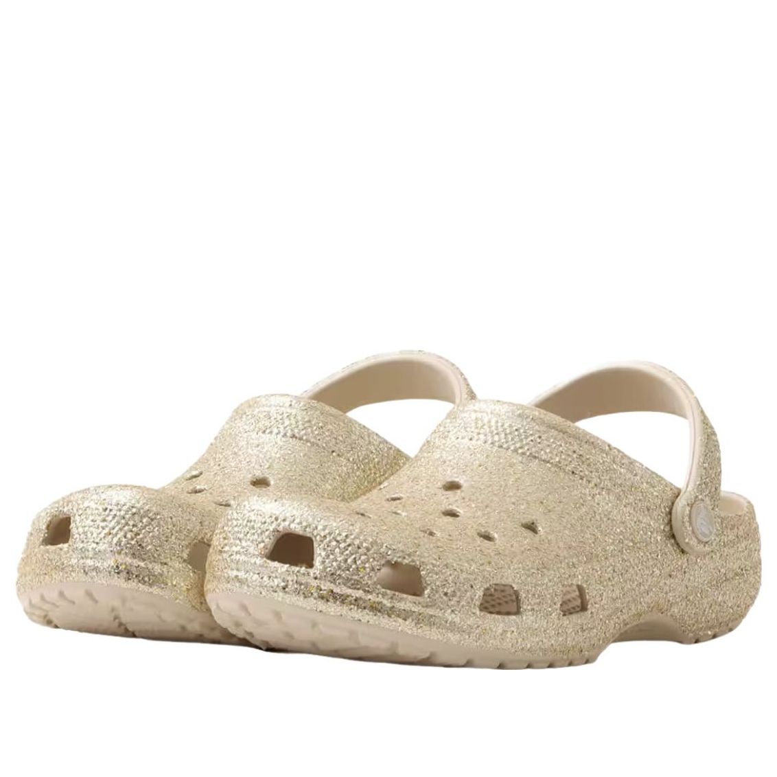 Crocs Classic Chunky Glitter Clog 'Sandstone' 212049-0LH