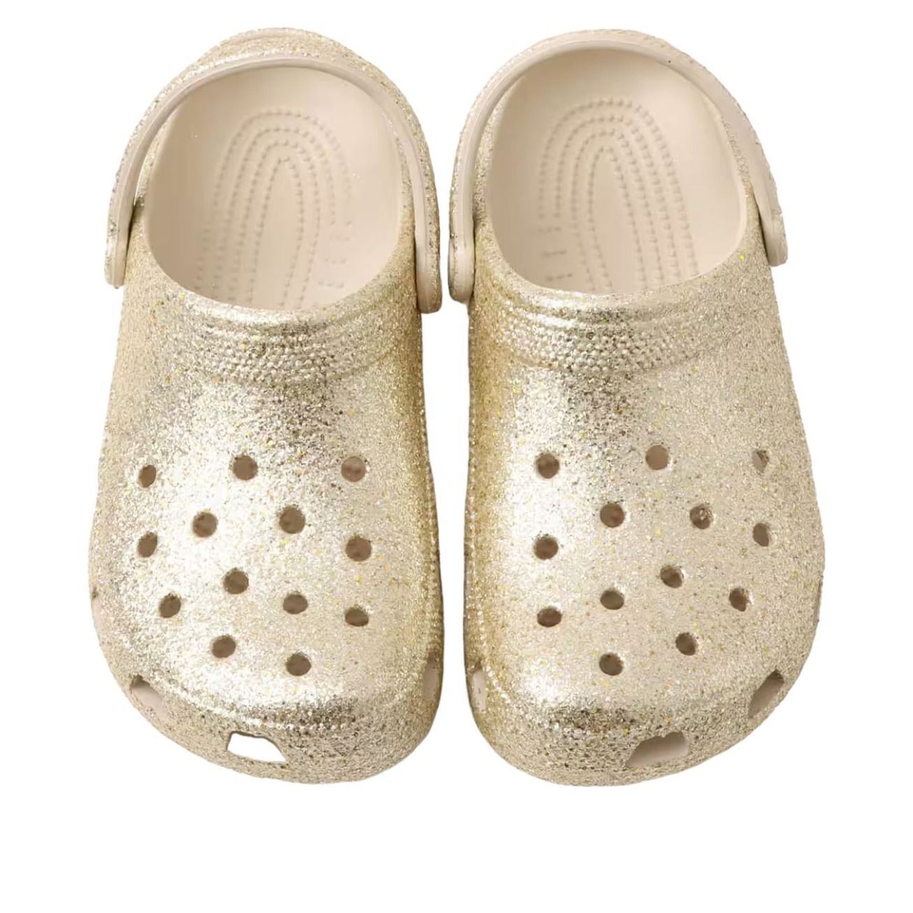 Crocs Classic Chunky Glitter Clog 'Sandstone' 212049-0LH