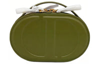 DIOR Cow Leather Crossbody Bag Shoulder Bag Women's Green