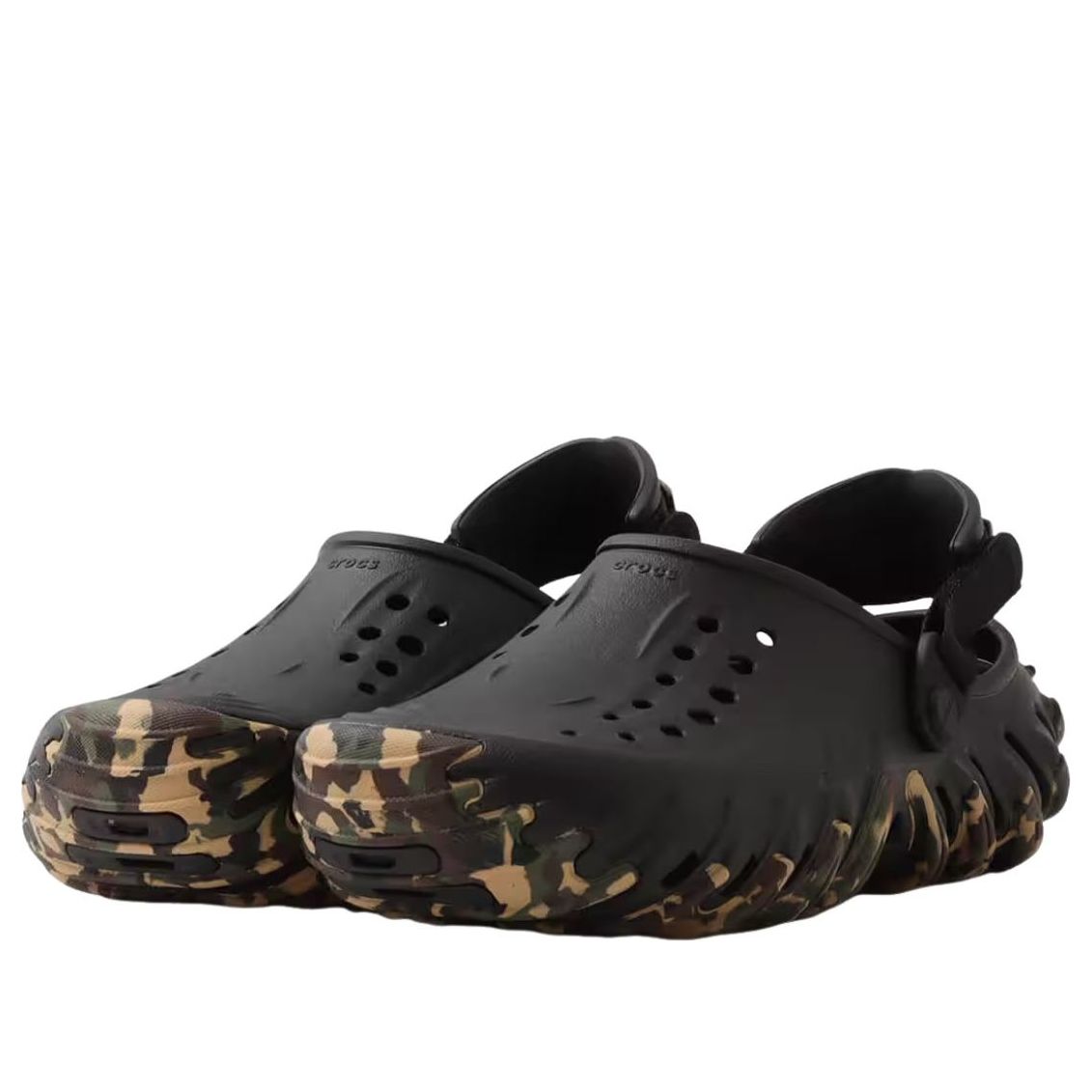 Crocs Echo Camo RO Clog 'Black Multicolor' 212095-0C4