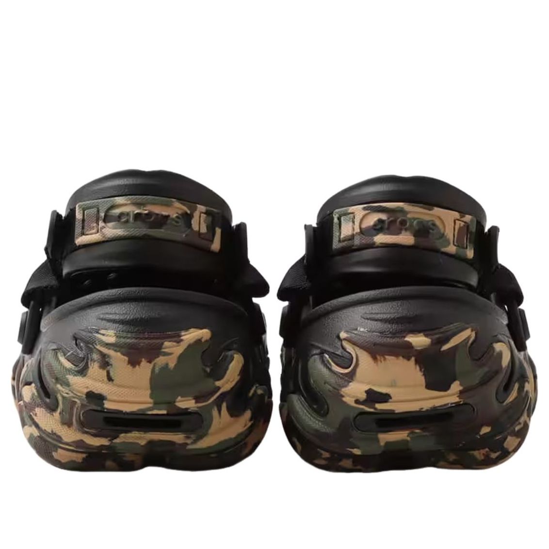 Crocs Echo Camo RO Clog 'Black Multicolor' 212095-0C4