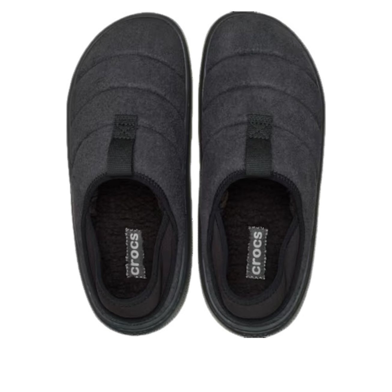 Crocs Classic Vegan Suede Moc 'Black' 212097-001
