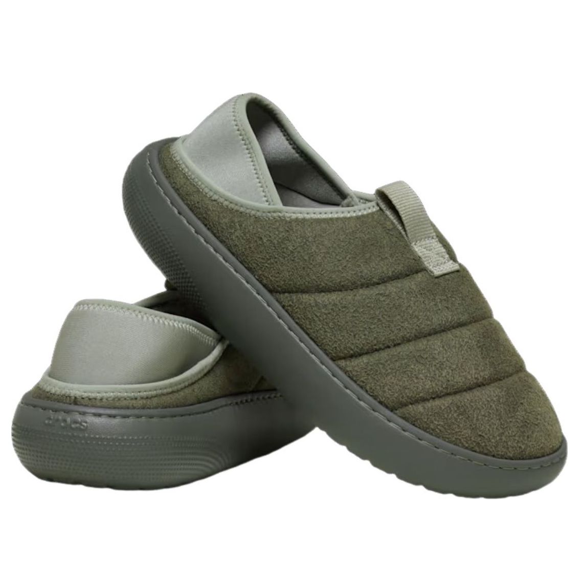 Crocs Classic Vegan Suede Moc 'Galactic Grey' 212097-1WS