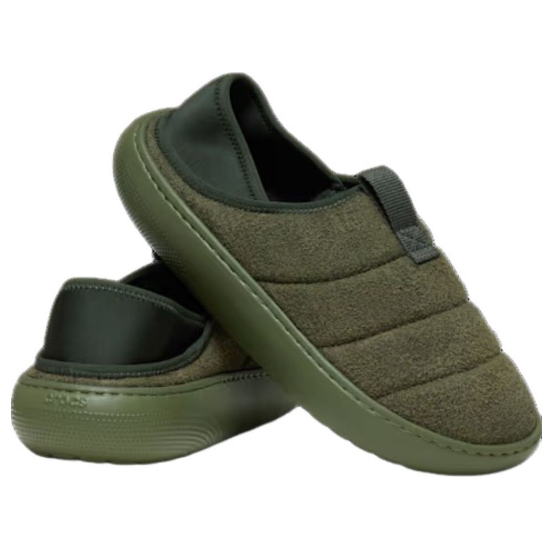 Crocs Classic Vegan Suede Moc 'Army Green' 212097-309