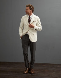Brunello Cucinelli Single-Breasted Cotton Blazer