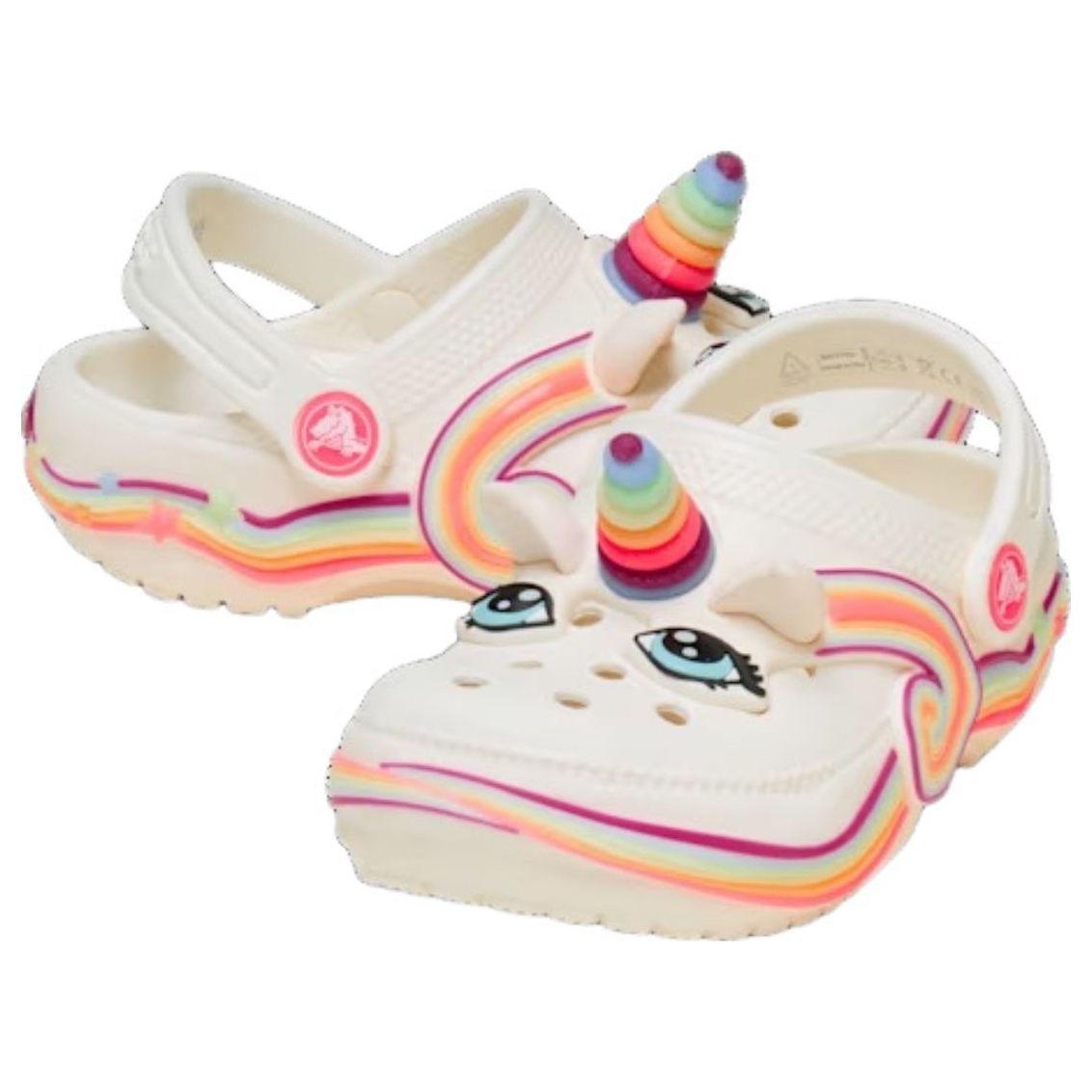 (TD) Crocs Classic IAM Unicorn Lights Clog 'Chalk' 212508-0WV