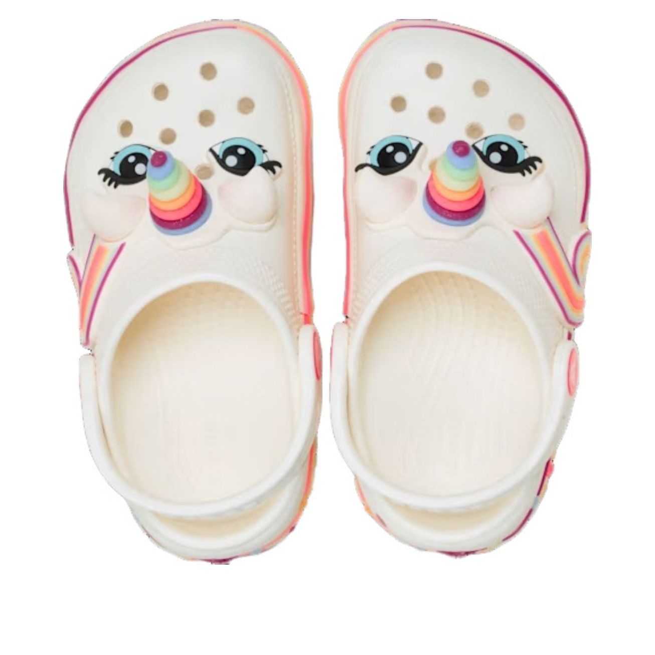 (TD) Crocs Classic IAM Unicorn Lights Clog 'Chalk' 212508-0WV