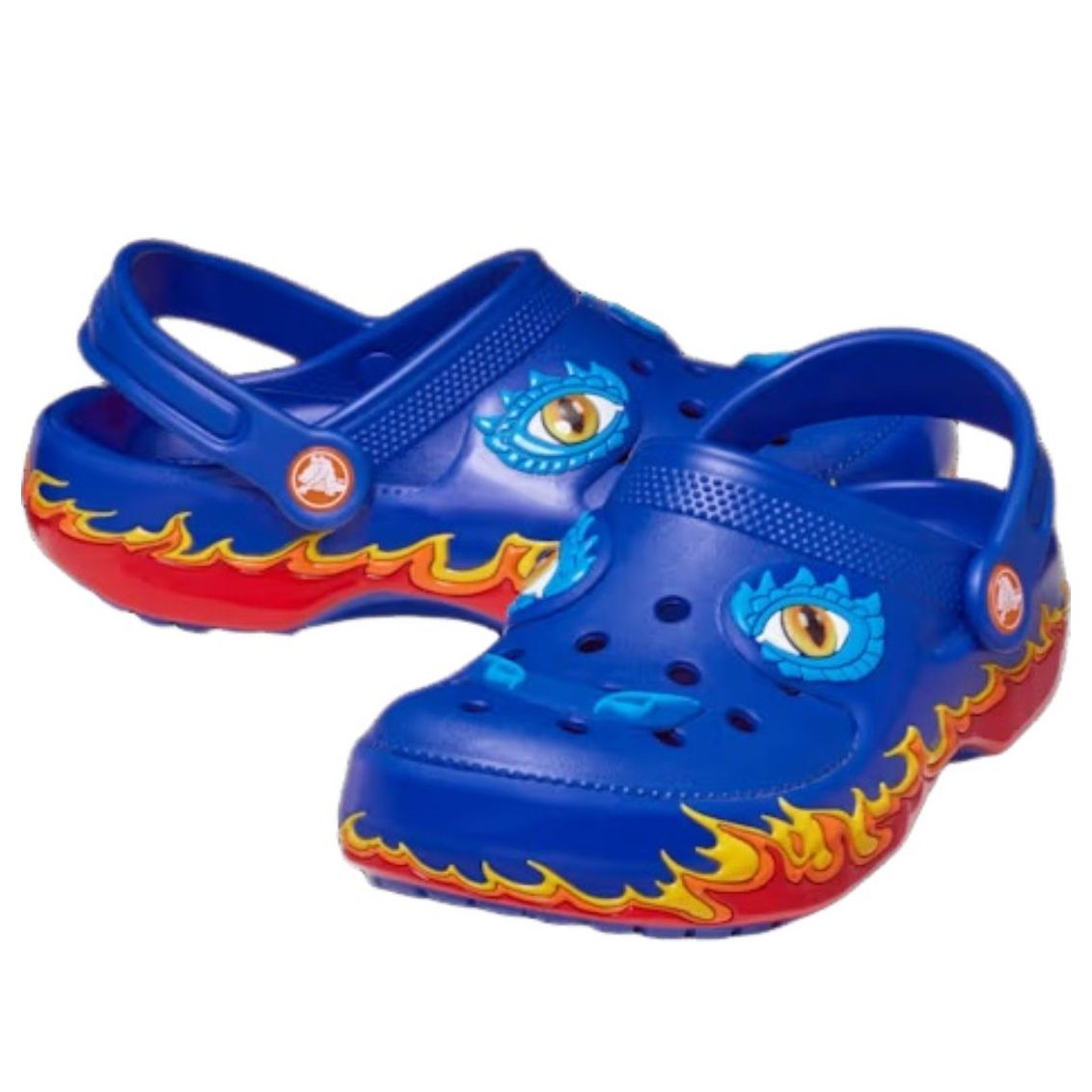(GS) Crocs Classic IAM Dragon Lights Clog 'Blue Bolt' 212509-4KZ