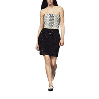 CHANEL 24 New Fall And Winter Arrivals Sleeveless Dress Women's Black White