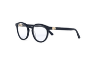 DIOR - Irregular Shape Eyeglass Frames Men's Black