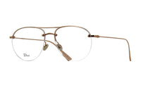 DIOR Eyeglass Frames Women's Rose Gold