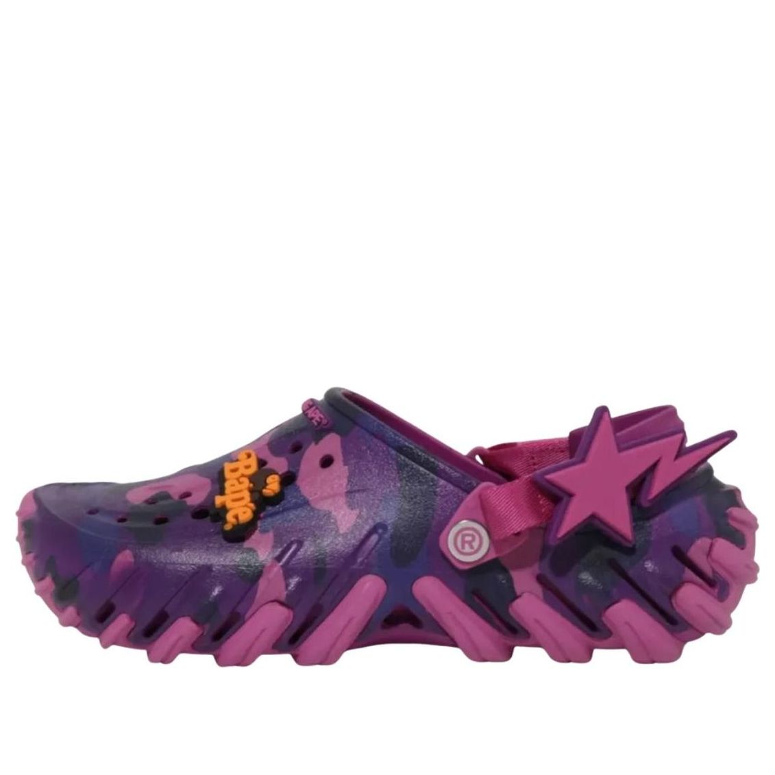 Crocs x BAPE Echo RO Clog 'Purple Camo' 213140-5BV