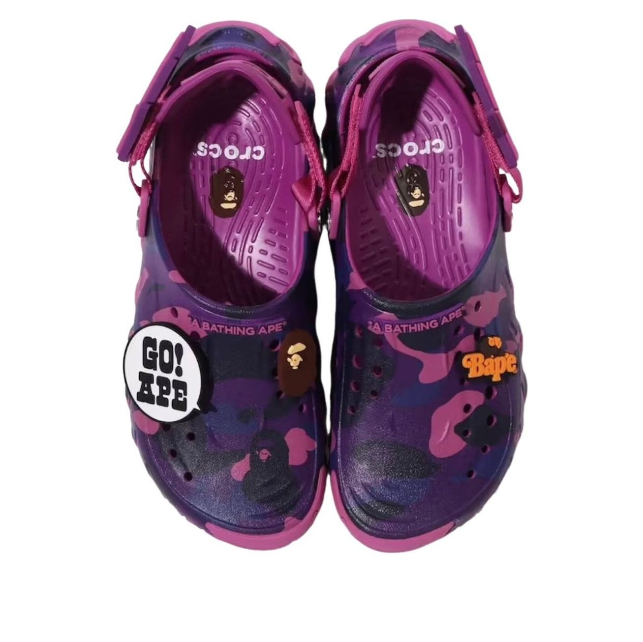 Crocs x BAPE Echo RO Clog 'Purple Camo' 213140-5BV