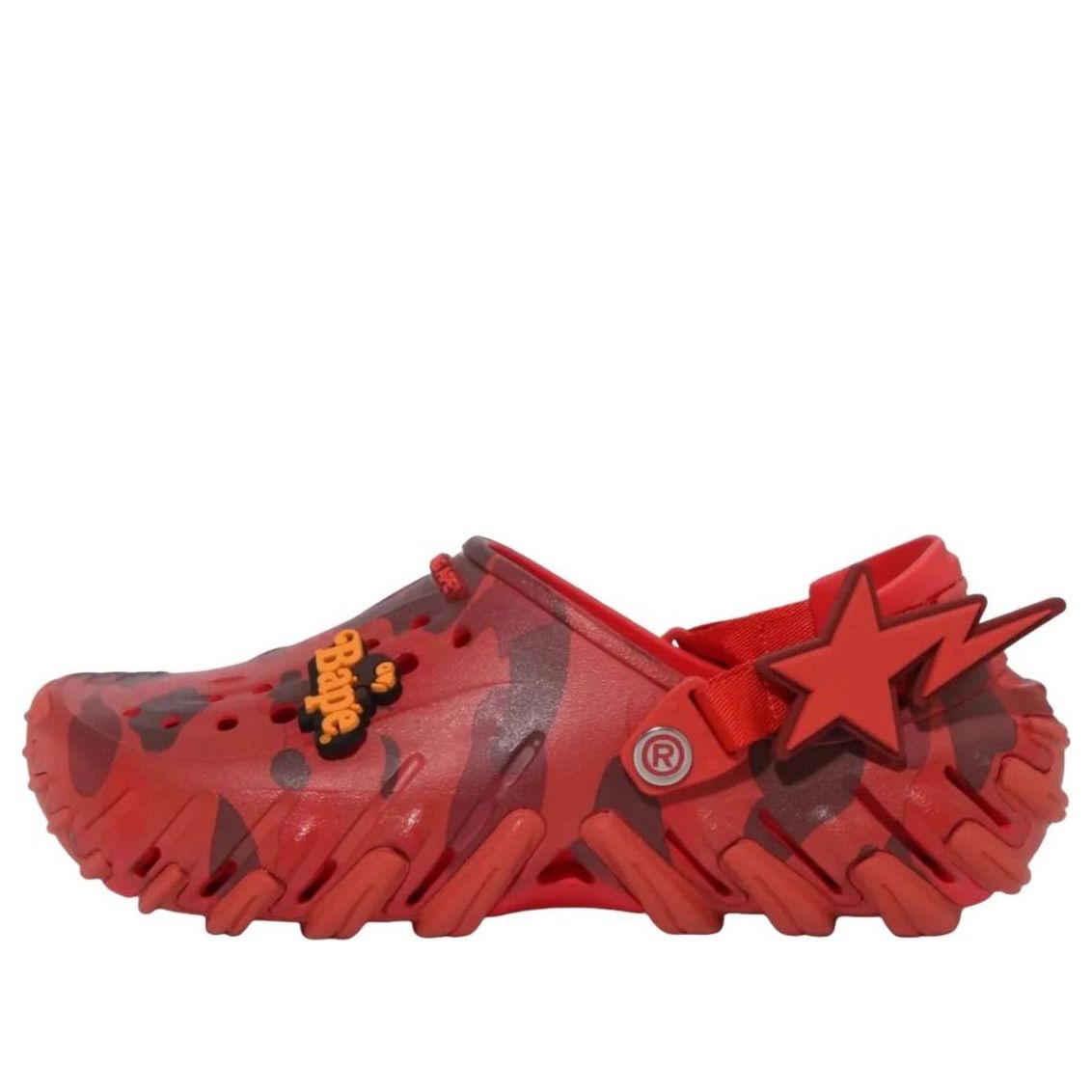Crocs x BAPE Echo RO Clog 'Red Camo' 213140-8C1