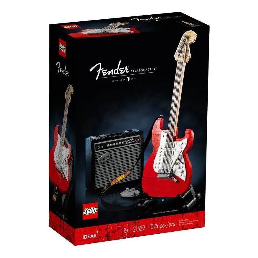 LEGO Ideas Fender Stratocaster Set Red/Black 21329