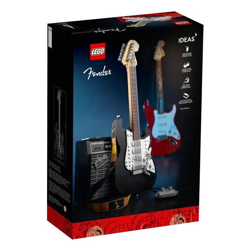 LEGO Ideas Fender Stratocaster Set Red/Black 21329