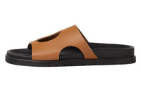 HERMES Slide Slippers Women's Brown