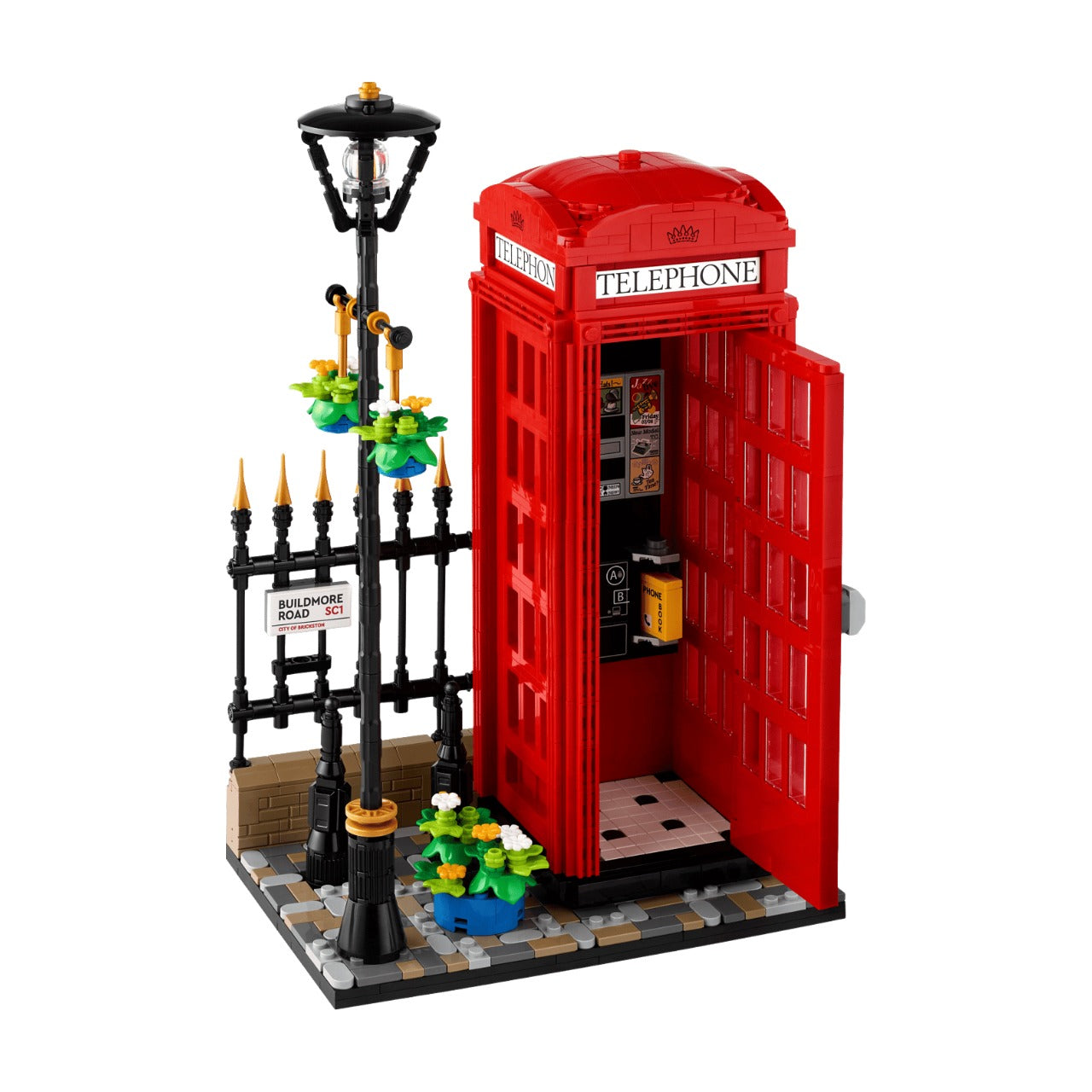 LEGO Red London Telephone Box 21347