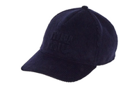 MIU MIU Cotton Baseball Caps Women's Dark Blue