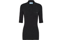 PRADA FW21 Polo Shirt Women's Black