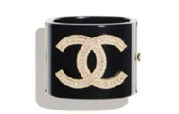CHANEL Bangles Women's Gold/Black