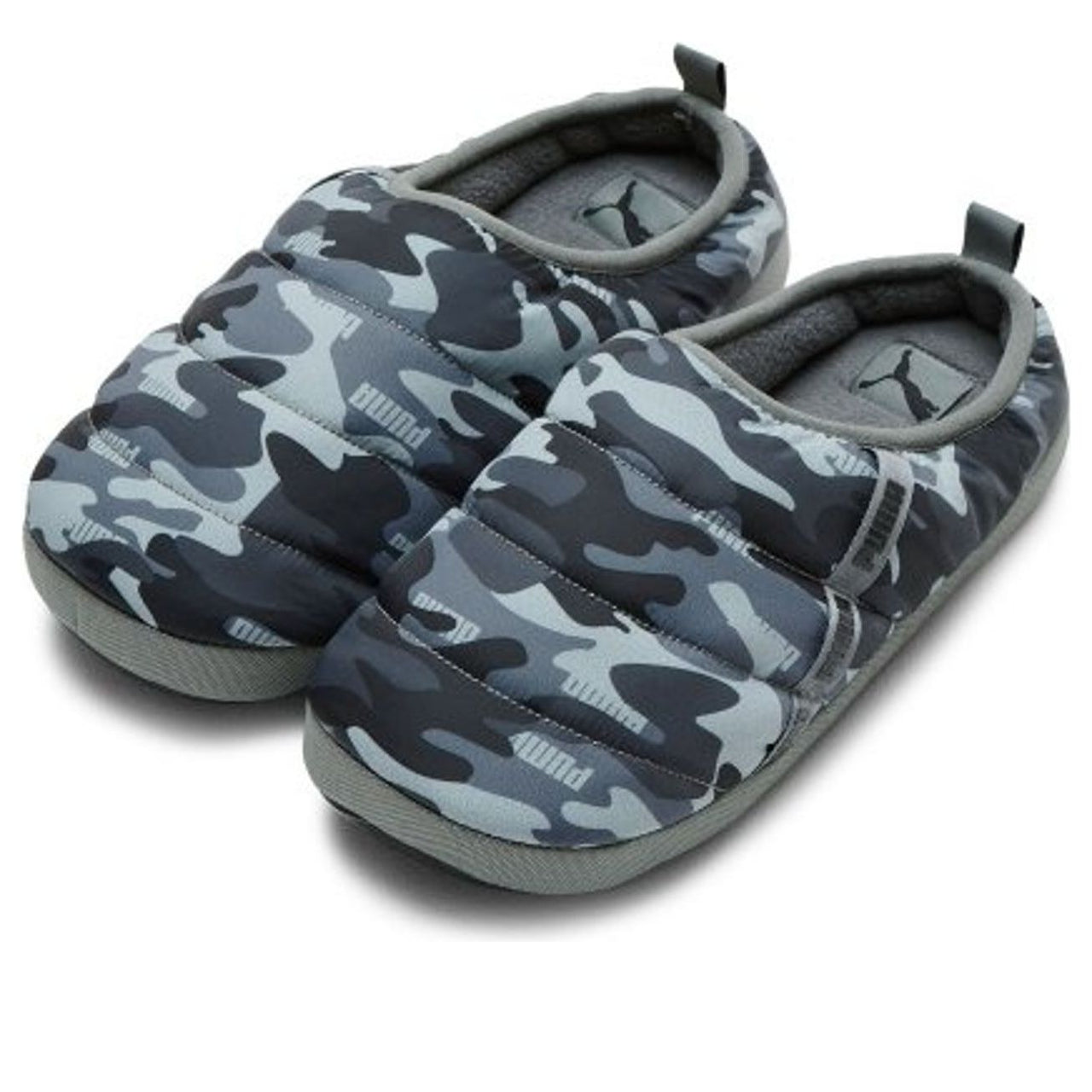 PUMA Scuff Slippers 'Camo Black' 385278-01