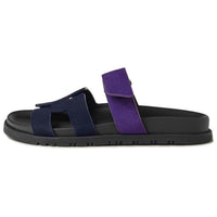 HERMES Chypre Slip Resistant Slide Slippers Men's Blue