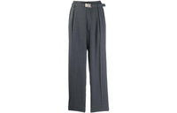 MIU MIU Knitted Sweatpants Women's Gray