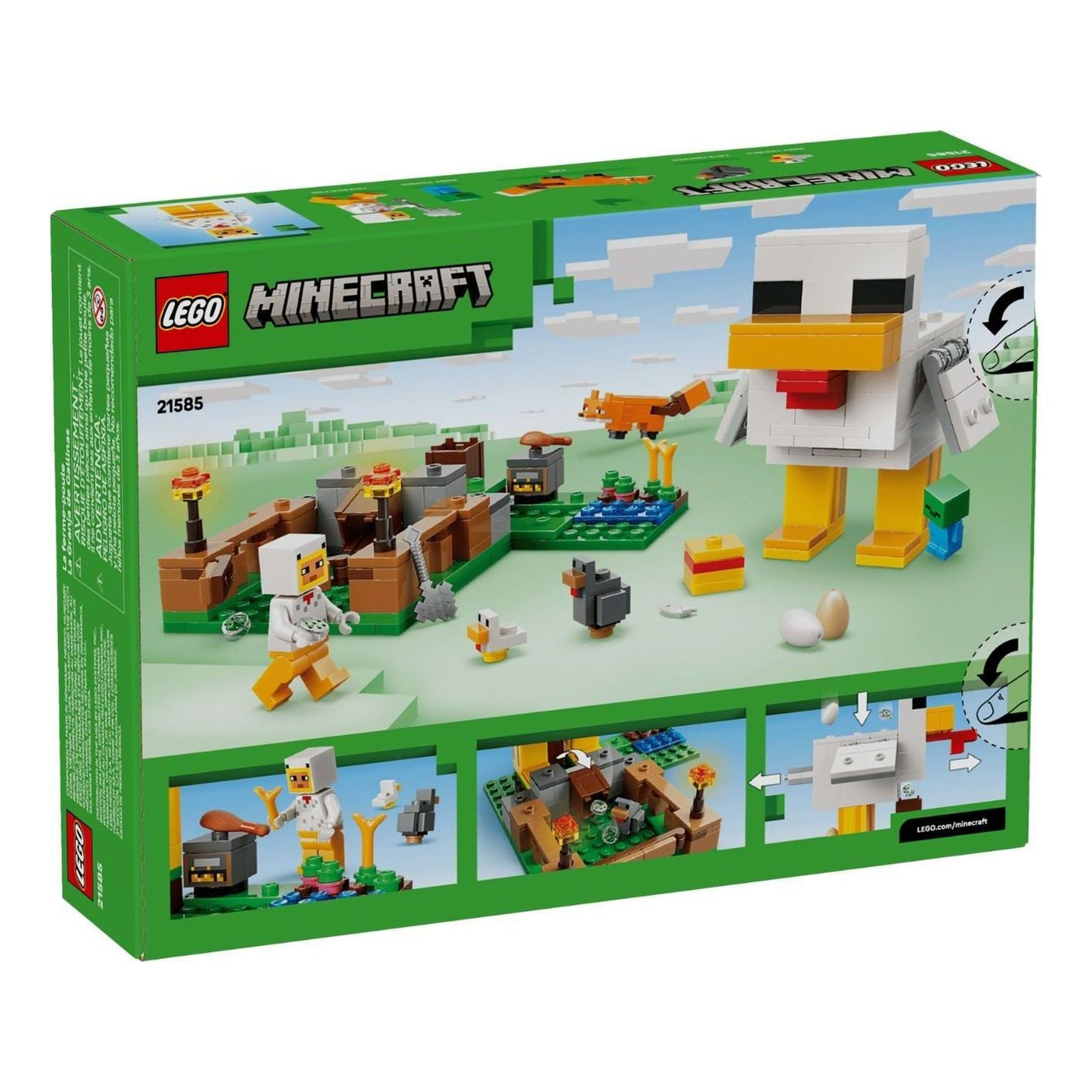 LEGO Minecraft Chicken Farm 21585
