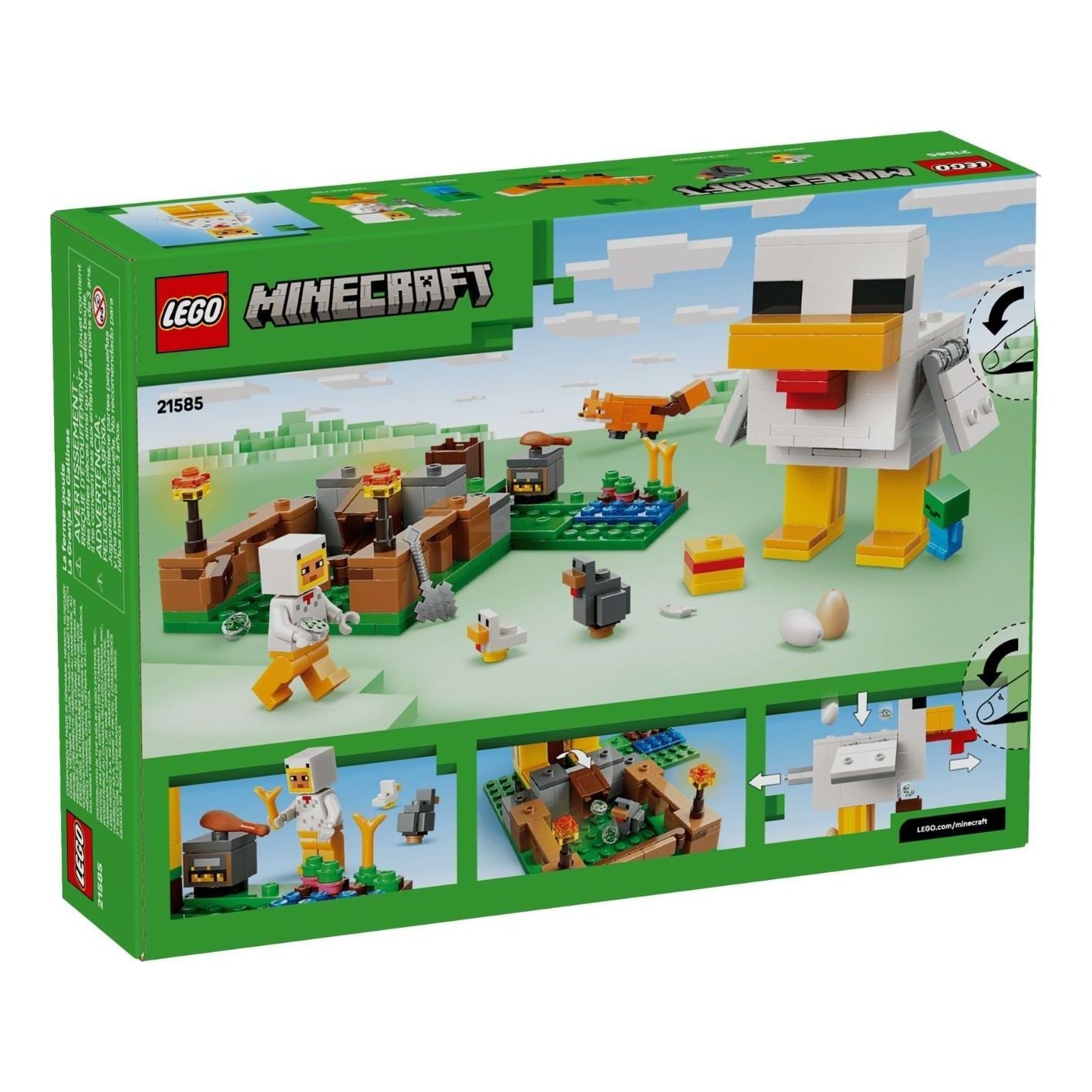 LEGO Minecraft Chicken Farm 21585