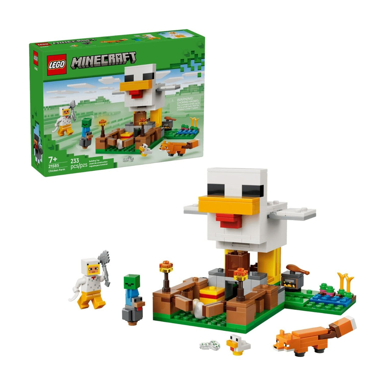 LEGO Minecraft Chicken Farm 21585