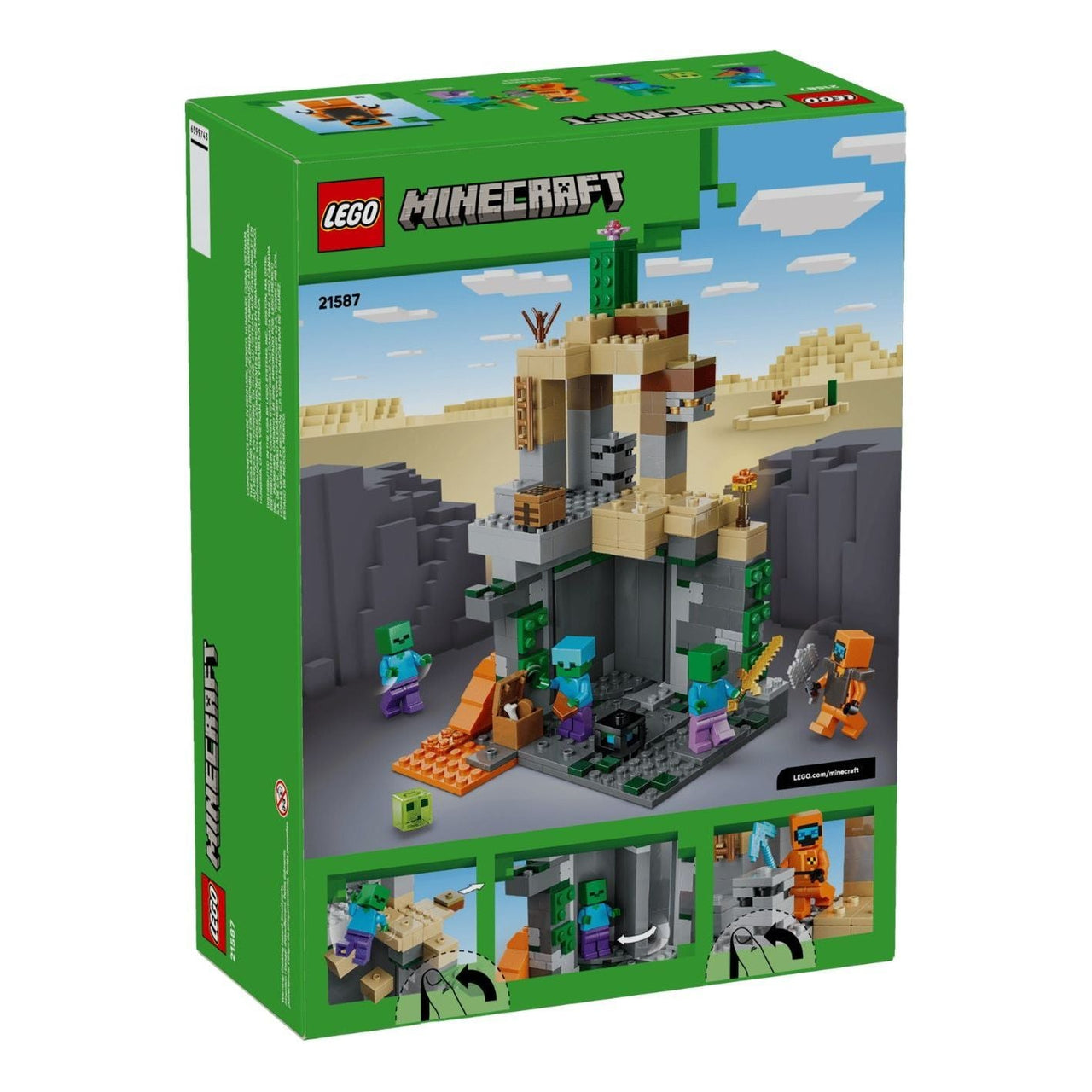 LEGO Minecraft Zombie Dungeon 21587