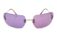 CHANEL 1990-2000 Round-frame Sunglasses