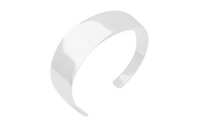 SAINT LAURENT Brass Wristbands Men's Silver