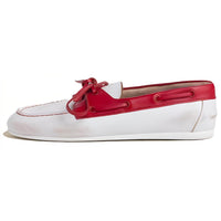 MIU MIU Boat Shoes Women's Ecru