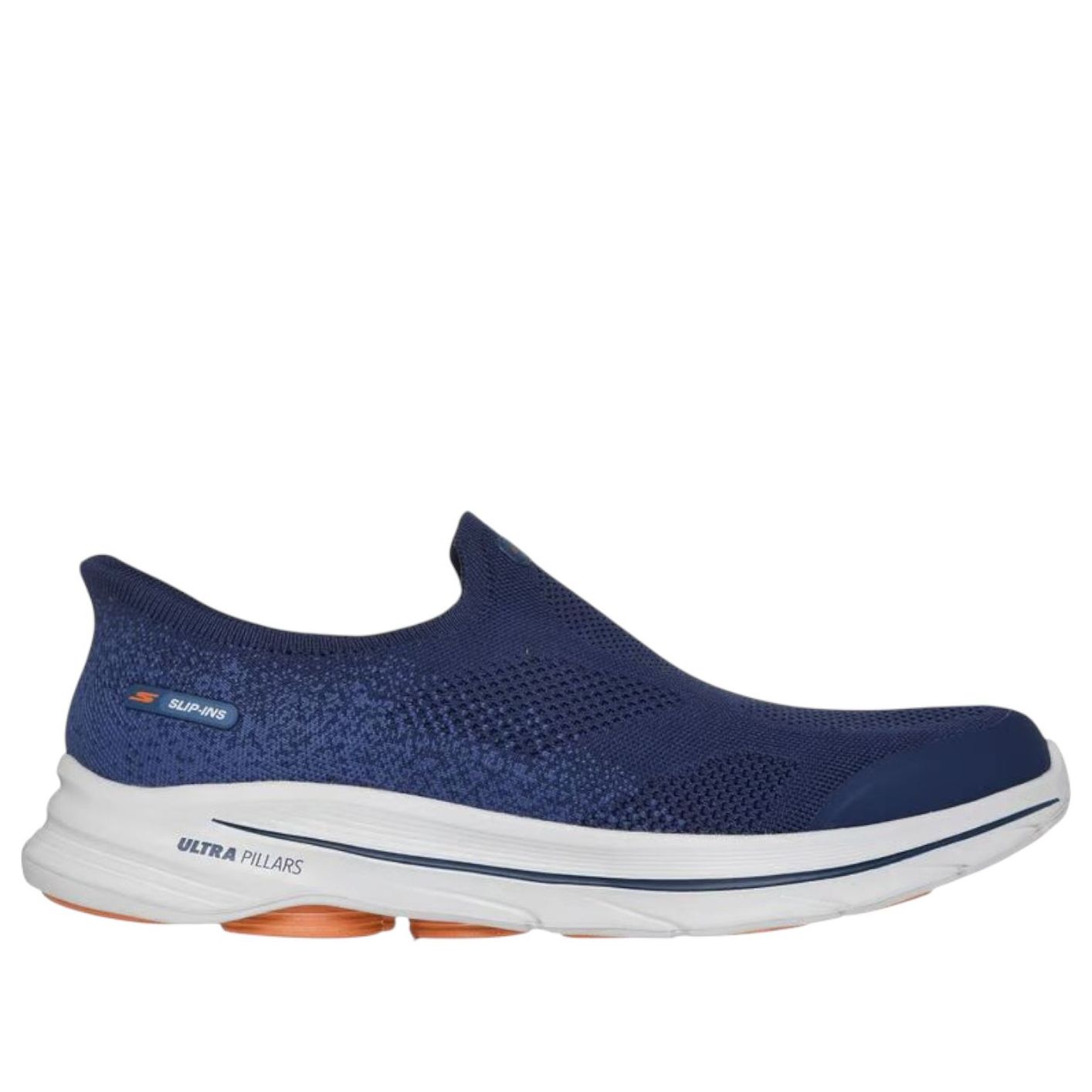 Skechers Slip-ins GO WALK 8 Pelayo 'NAVY ORANGE' 216784-NVOR