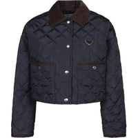 PRADA Quilted Button-Up Jacket
