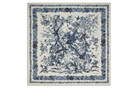 DIOR Knit Scarves Women's Ecru/Blue