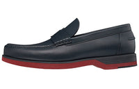 HERMES Bob Casual Shoes Men's Blue Black