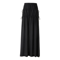 (WMNS) Onitsuka Tiger WS Long Skirt 'Black' 2182A984-001